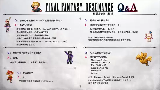 最终幻想：共鸣HD-2D新作官宣：买断制、全语音、多平台