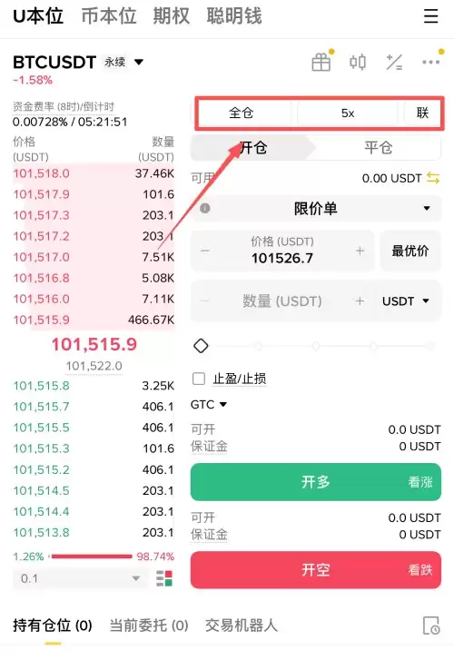 币安合约交易教学