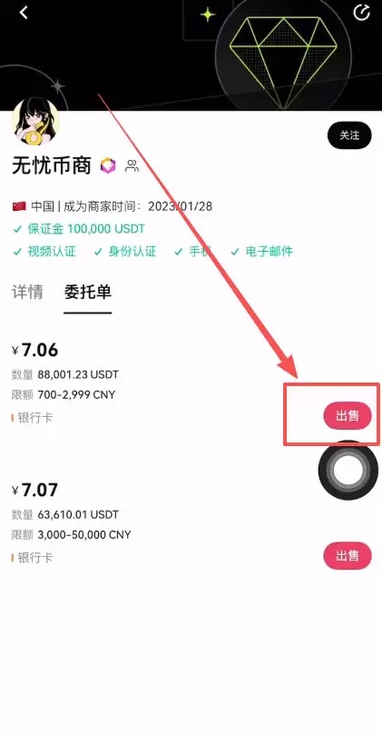欧易OKX如何卖出钱SDT变&现到银&行卡？_图4