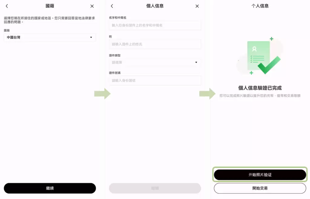 OKX 实名认证KYC