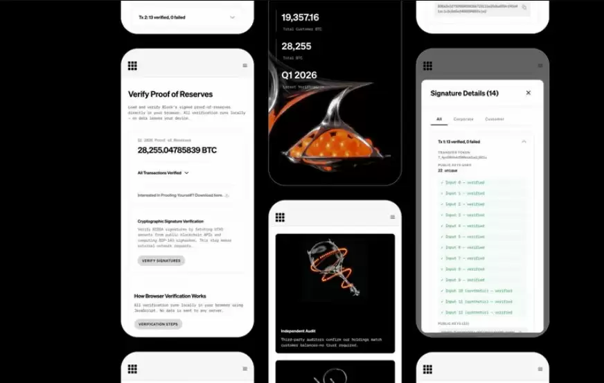 杰克·多西的Block推出比特币（BTC）储备证明,凸显资产透明度举措