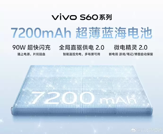 vivo S60系列核心参数曝光！双版本机型5月29日正式亮相