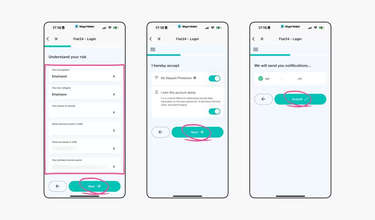 Bitget Wallet Card(Fiat24)使用方法(Bitget Wallet银&行卡)