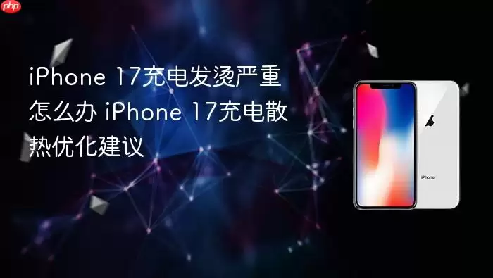 iPhone 17充电发烫严重怎么办 iPhone 17充电散热优化建议