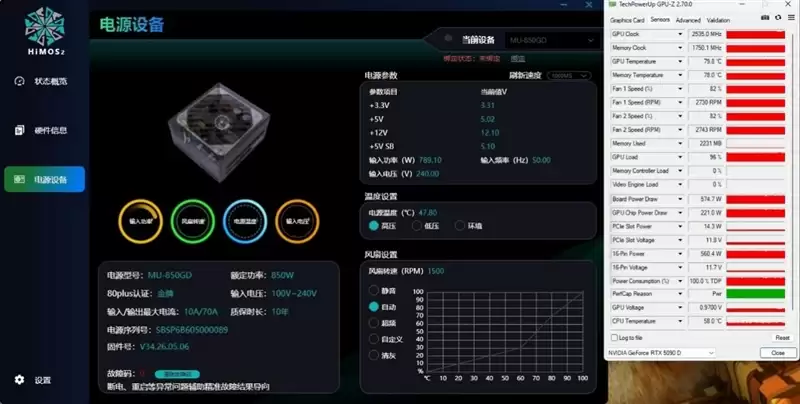 披着金牌外衣的白金牌电源!昆仑山海MU-850GD体验:实测能稳定1000W功率输出