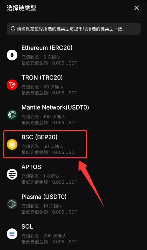 Bybit交易所如何充值USDT?币安提币到Bybit(链上转账)新手操作教程