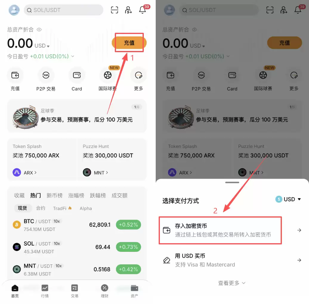 Bybit怎么充值USDT?新手第一次入金完整教程
