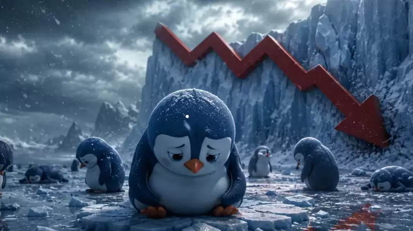 PENGU代币解锁后下跌14%，价格回落至关键区间