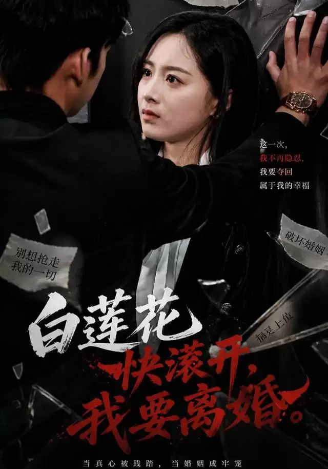 短剧《白莲花快滚开，我要离婚》剧情介绍