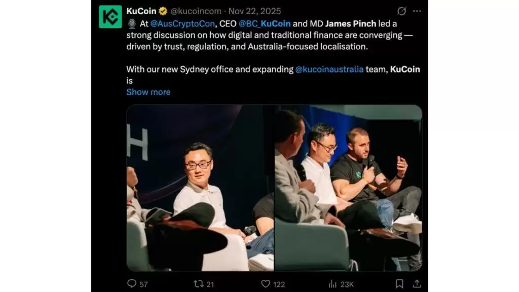 加密支付落地:KuCoin澳大利亚推出KuCard,宣布与万事达卡合作