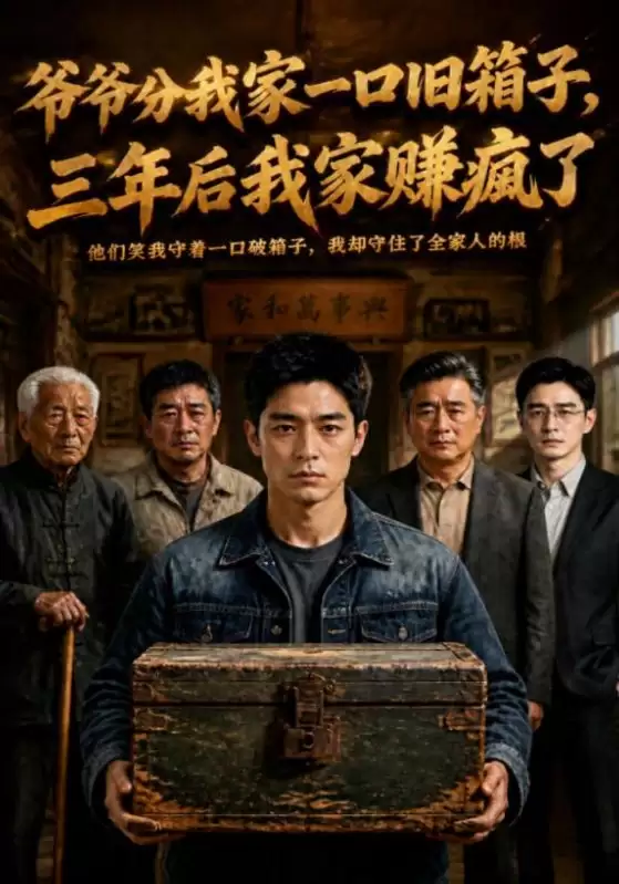 短剧《爷爷分我家一口旧箱子，三年后我家赚疯了》剧情介绍