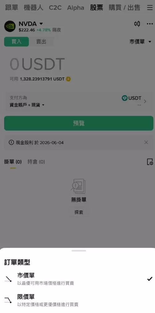 币安交易所美股交易测评
