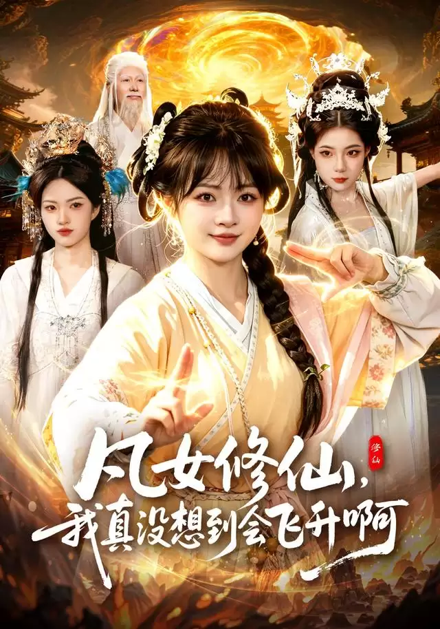 短剧《凡女修仙，我真没想到会飞升啊》剧情介绍