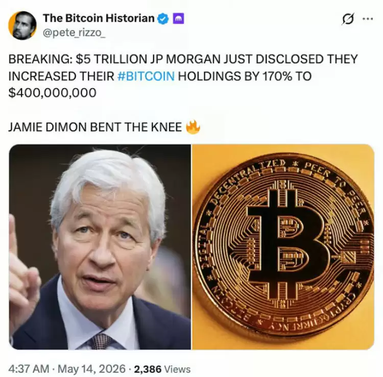 摩根大通首季增比特币ETF，IBIT领