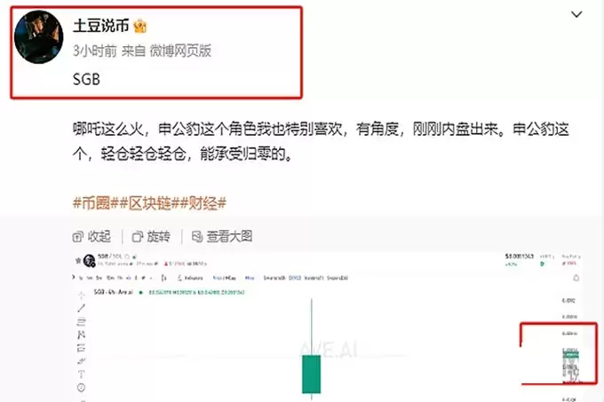 比特币打破僵局!新一轮 暴富盘,链上土狗疯狂翻倍!没吃到TST?干SGB啊!