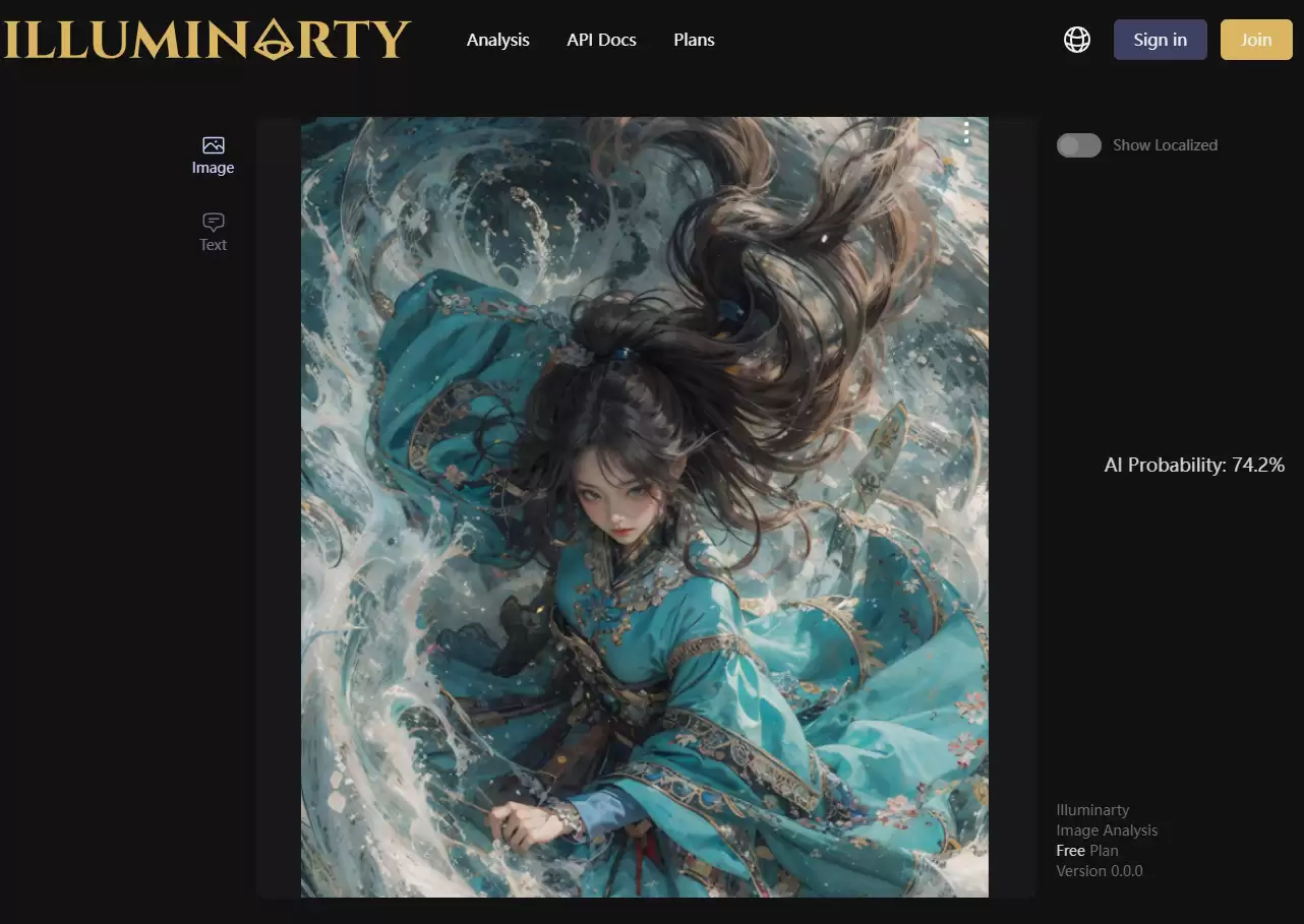 AI绘画 文本检测器illuminarty