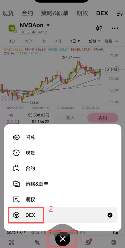 标普500股票代币怎么买？在欧意OKX交易所购买SPYON教程