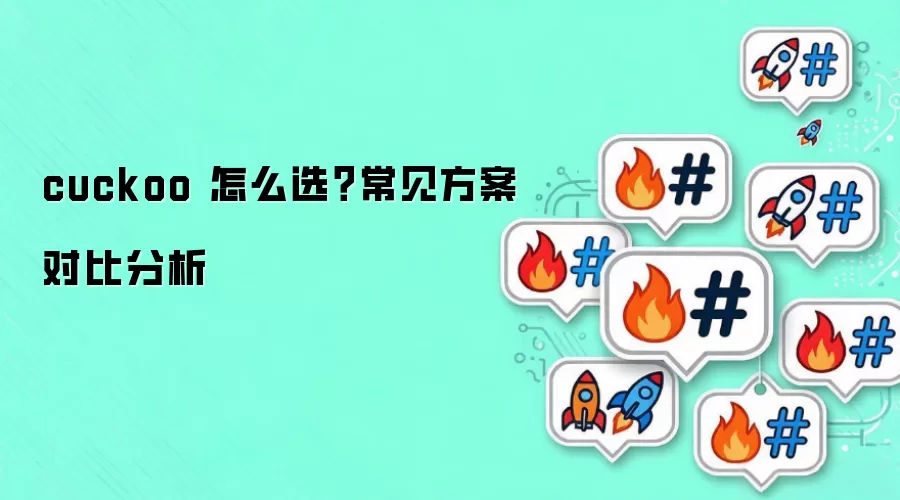 cuckoo 怎么选？常见方案对比分析