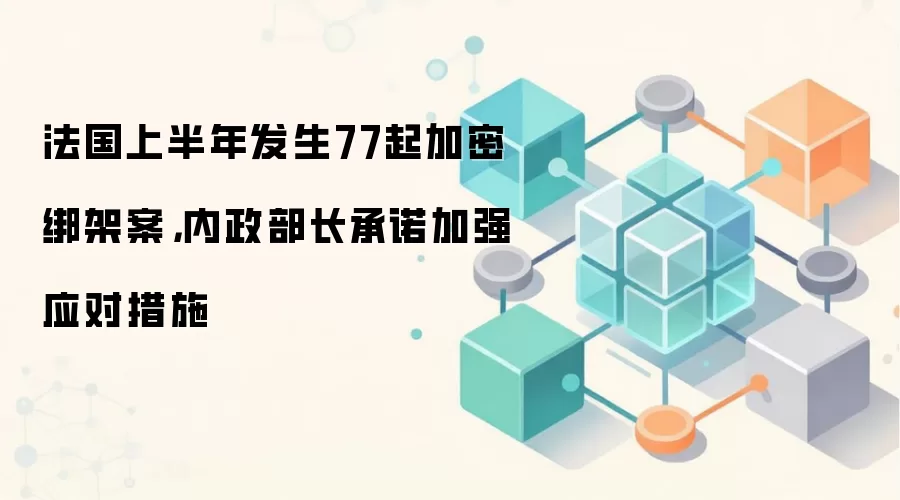 法国上半年发生77起加密绑架案,内政部长承诺加强应对措施