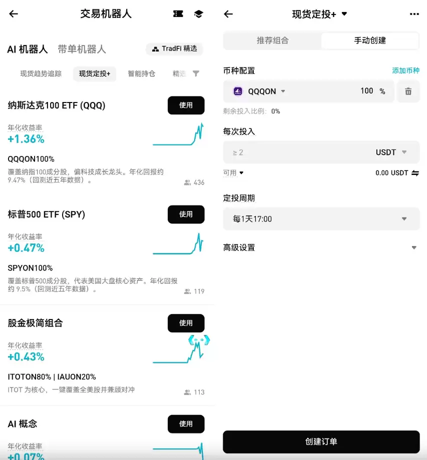 Bitget美股rToken现货定投是什么?美股rToken自动定投的完整教学