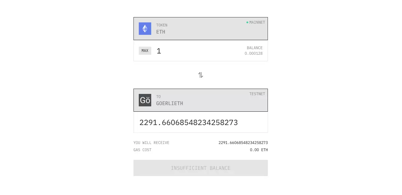 LayerZero免费测试币变真钱 Goerli跨链桥币GETH暴涨1307%