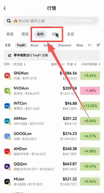 用OKX交易所炒美股怎么操作？欧易交易美股流程