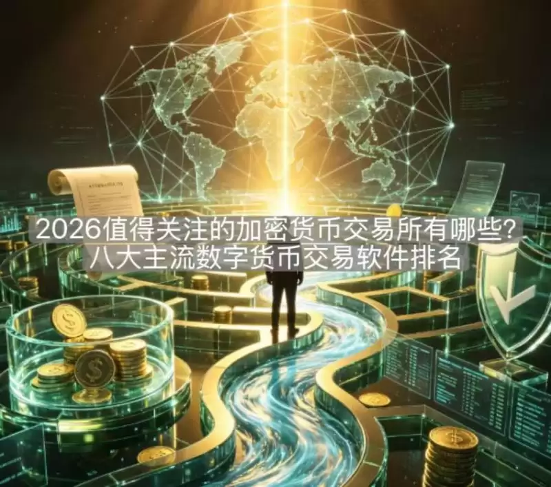 2026值得关注的加密货币交易所有哪些？八大主流数字货币交易软件排名