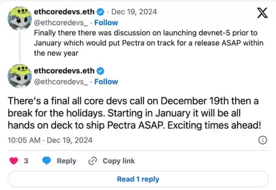 Pectra 升级能否让 ETH 重回巅峰解读？以太坊的救赎？