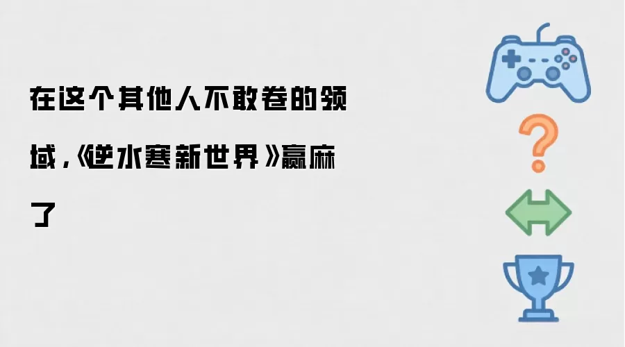 在这个其他人不敢卷的领域，《逆水寒新世界》赢麻了