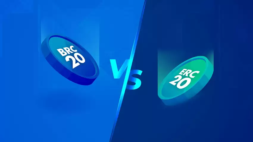 比特币生态里的BRC-20代币和普通ERC-20有什么不同？