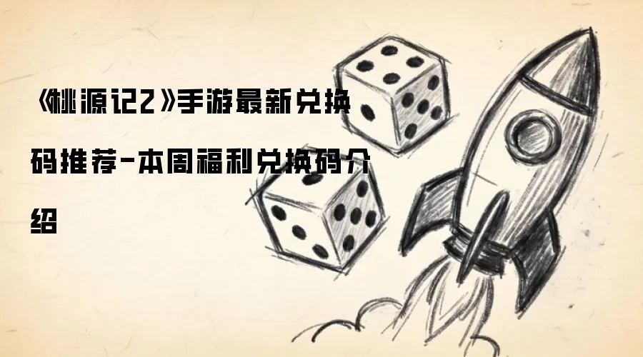 《桃源记2》手游最新兑换码推荐-本周福利兑换码介绍
