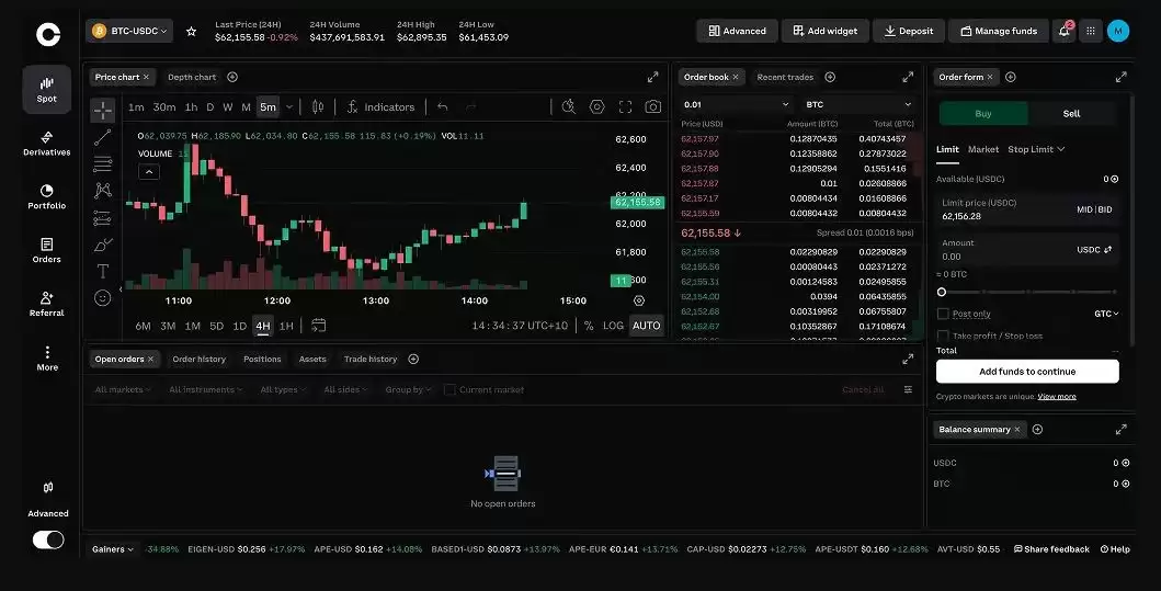 2. Coinbase