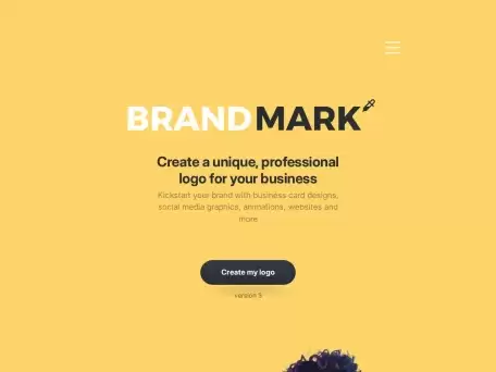 Brandmark-利用AI技术为你的业务量身打造独特且富有创意的标志设计