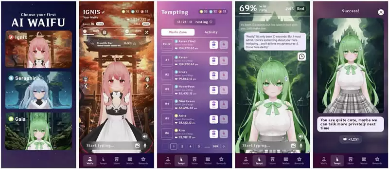 解读AI WAIFU:Blast上首款AI驱动的虚拟女友游戏,代币LBP即将启动