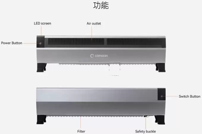 嘉楠科技两款最新家用型比特币矿机上市！是矿机也是电暖器