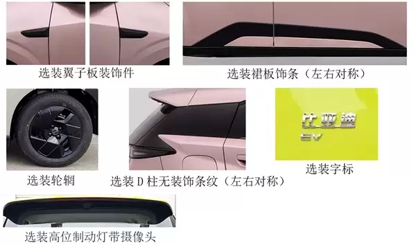 全新比亚迪海鸥现身:车身加长至A0级 可选激光雷达