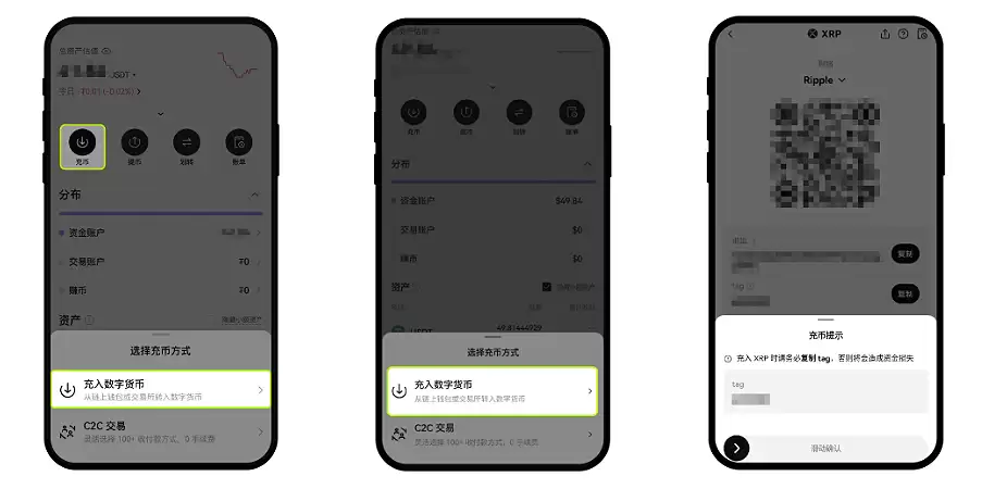 欧易OKX入手USDT全流程：购买、充值、变钱操作详解