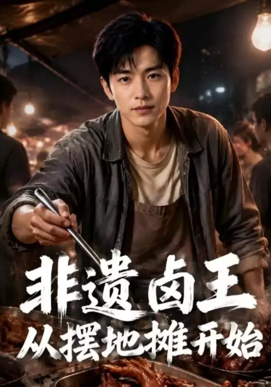 短剧《非遗卤王从摆地摊开始》剧情介绍