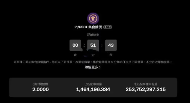OKX预计Pi币开市价为2美元!登上全网FDV市值第四大代币超USDT