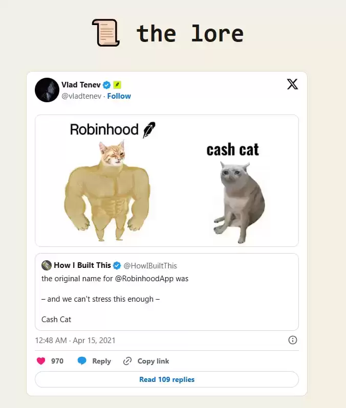 它与Robinhood有官方联系吗？