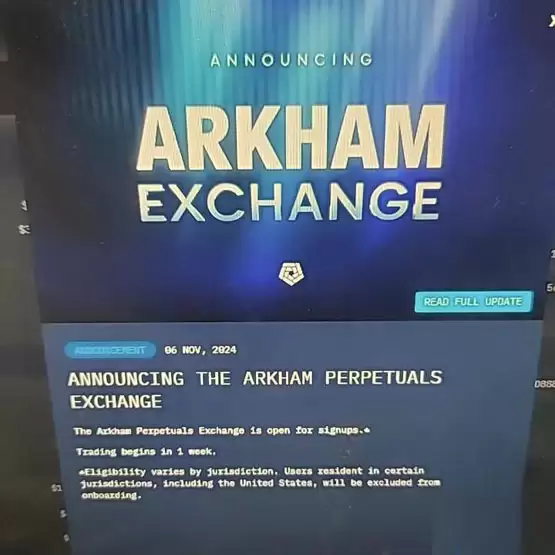 Arkham推出衍生品交易所!前期积分可空投ARK 代币暴涨17%