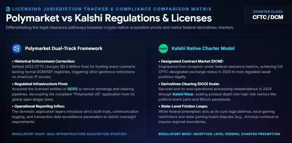 Polymarket和Kalshi对比