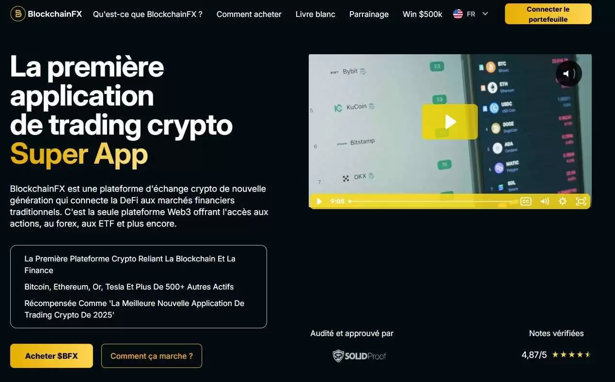 BlockchainFX(BFX)币是什么?BFX代币经济学、路线图及价格预测
