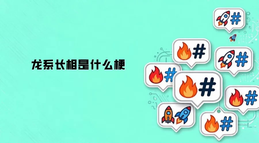龙系长相是什么梗