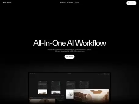 Atlas-Atlas是一个利用人工智能技术创建3D内容的平台