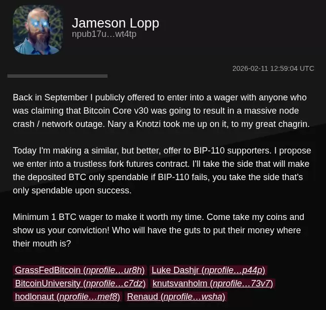 支持率不足1%,BIP-110仍要将比特币推向软分叉？