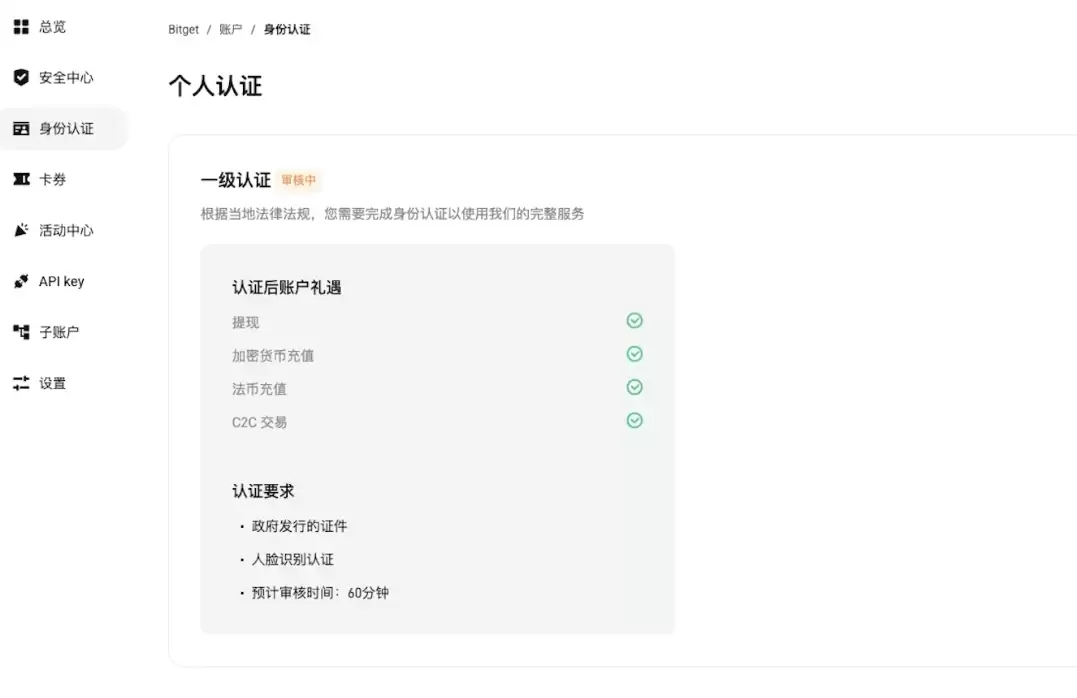 Bitget U卡申请教学