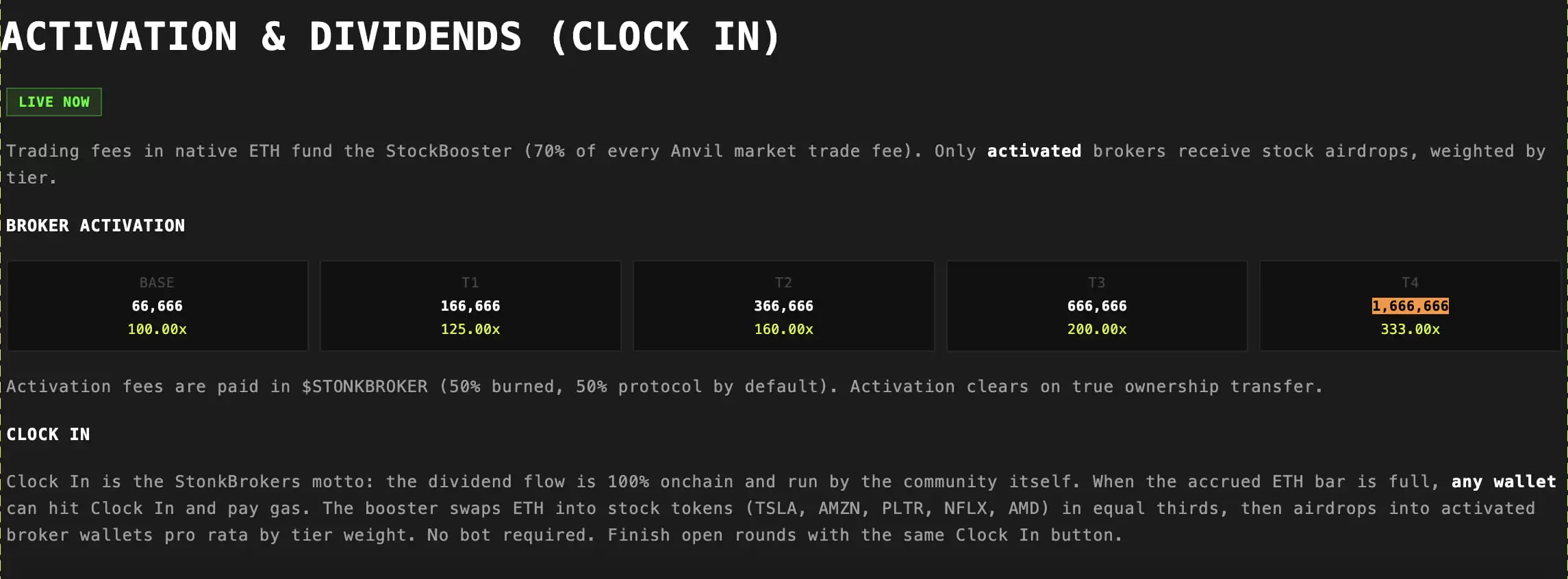 从激活到 Clock In，股票代币奖励如何产生？