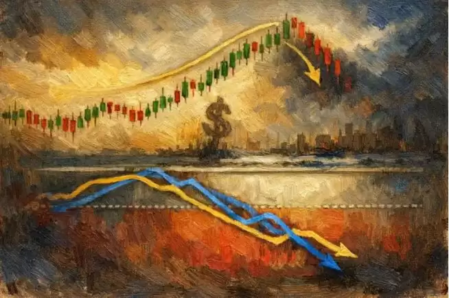 KD指标背离图解