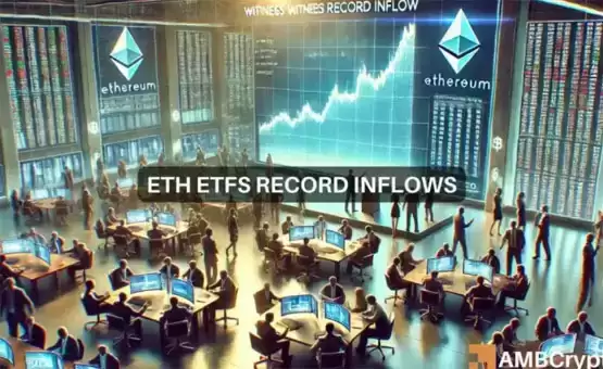 以太坊ETF创下5.15亿美元的流入纪录,但ETH的麻烦依然存在